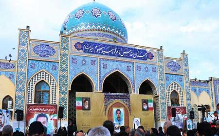 نام گذاری یکی از شبستانهای حرم امامزاده سید معصوم(ع) به نام شهید زاهدلویی نام گذاری یکی از شبستانهای حرم امامزاده سید معصوم(ع) به نام شهید زاهدلویی